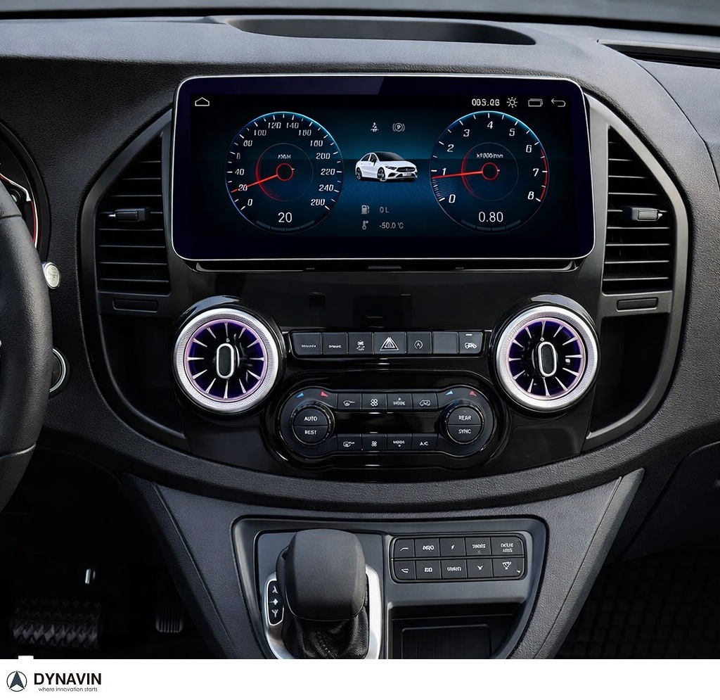 Waarom een Dynavin Navigatiesysteem Onmisbaar Is in Uw Mercedes Vito Bedrijfswagen