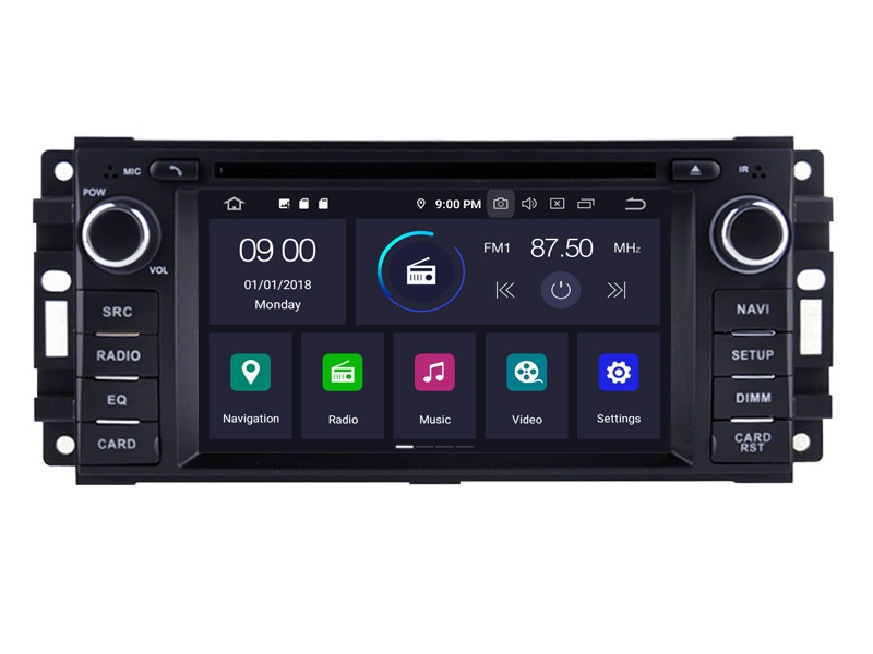 Mediaan ik ontbijt Reserve jeep chrysler dodge autoradio navigatie dvd carkit android 12 diverse  modellen 64GB