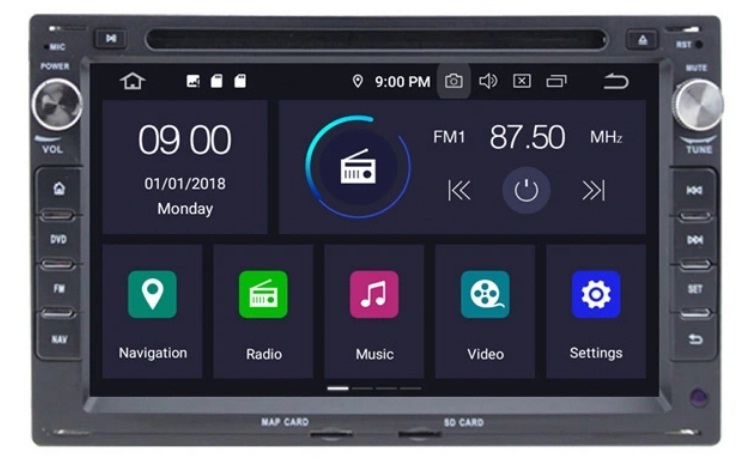2 din vw transporter tm 2009 autoradio navigatie dvd carkit android 10 apple carplay android auto