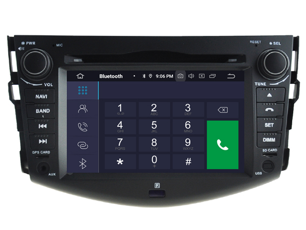 Toyota rav4 2005-2013 navigatie carkit android 10 usb 64GB DAB+