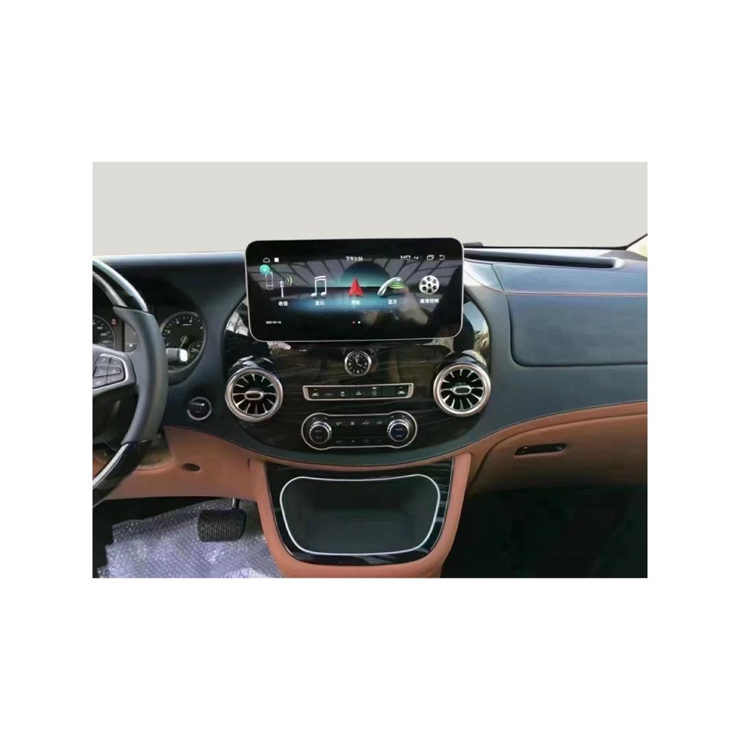Mercedes vito navigatie 2015-2020 carkit android 11 met apple carplay en android auto 