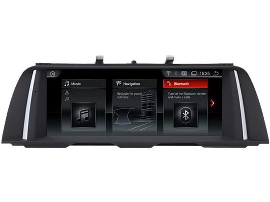 BMW 5 serie F10/F11 van 2013 – 2016 met origineel NBT systeem carkit usb android 10