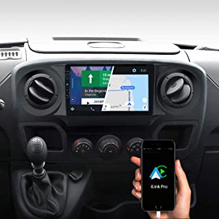 Navigatie Renault Master vanaf 2015 touch Screen parrot carkit overname boordcomputer TMC DAB+ Carplay android Auto