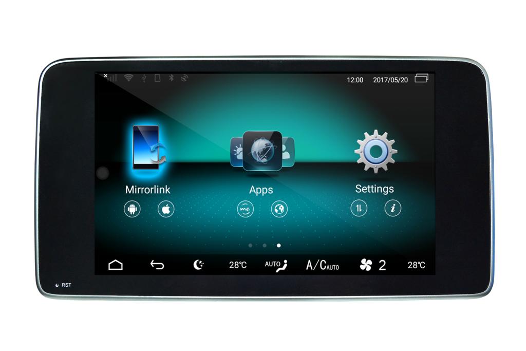 Mercedes ML navigatie W166 GL X166  9inch android 11 carplay android auto