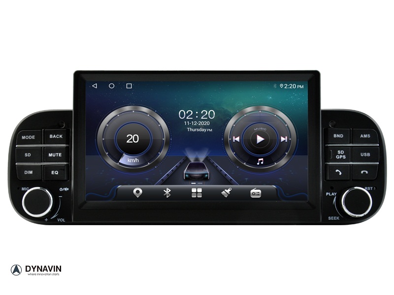 Navigatie fiat panda 2013-2020 carkit  android 12 usb draadloos apple carplay android auto 128GB