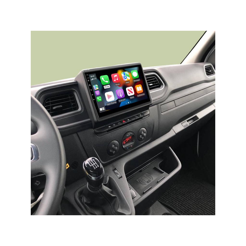 Navigatie Renault Master vanaf 2020 touch Screen android 12 apple carplay android auto
