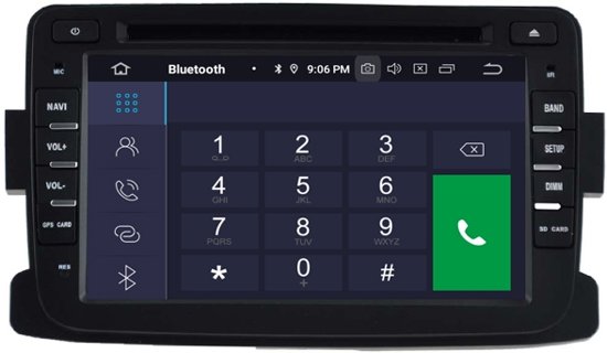 Dacia Duster 2010-2018 radio navigatie wifi Android 10DAB+ 64GB