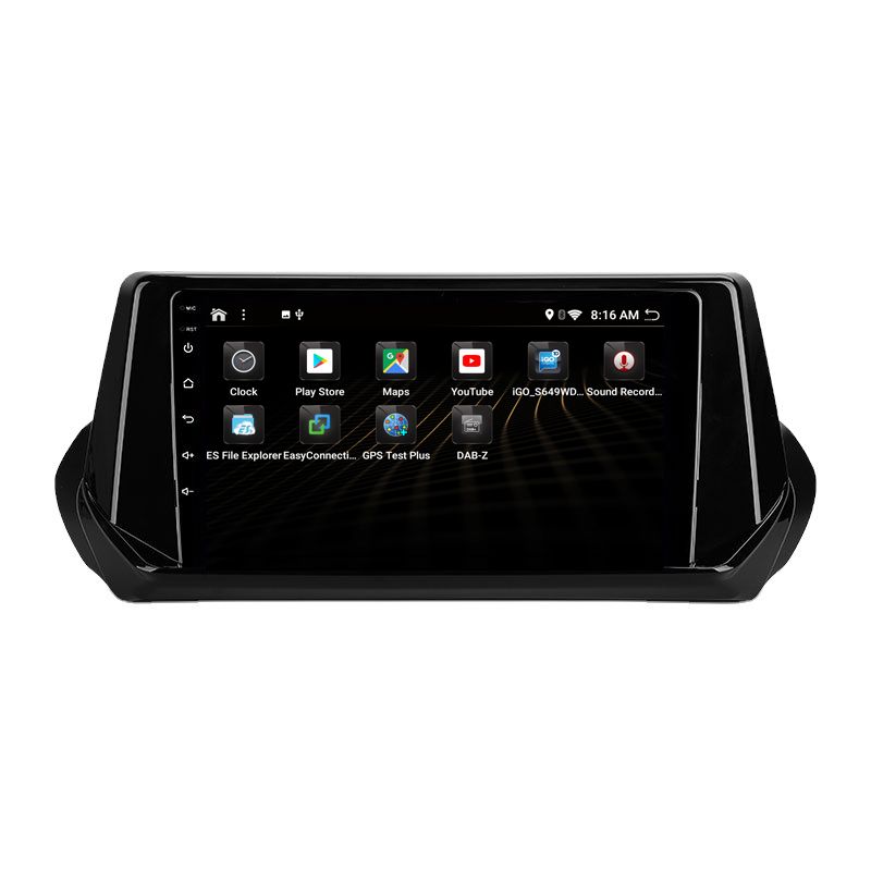 Peugeot 208/2008 navigatie 2020-2022 carkit full touch usb android auto carplay android 11