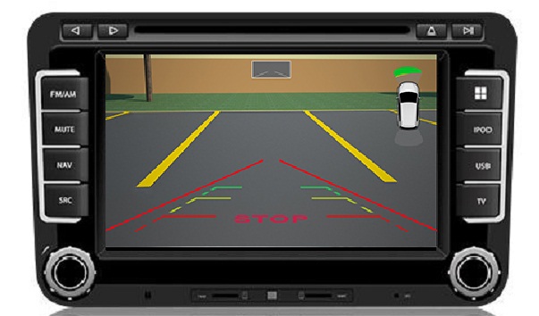 Geschikt voor volkswagen Jetta RNS 510 Navigatie apple carplay android auto Parrot carkit TMC DAB+