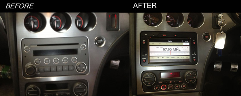 Alfa Romeo 159 Spider Brera radio navigatie 7 inch wifi Android 10 USB DAB+
