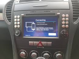 Mercedes SLK R171  klasse navigatie dvd Parrot carkit Apple car play android auto DAB+