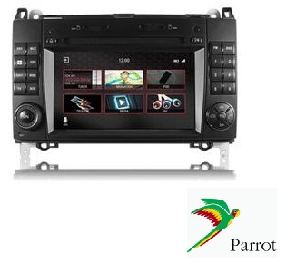 Mercedes A klasse w169 navigatie dvd Parrot carkit apple carplay android auto  TMC
