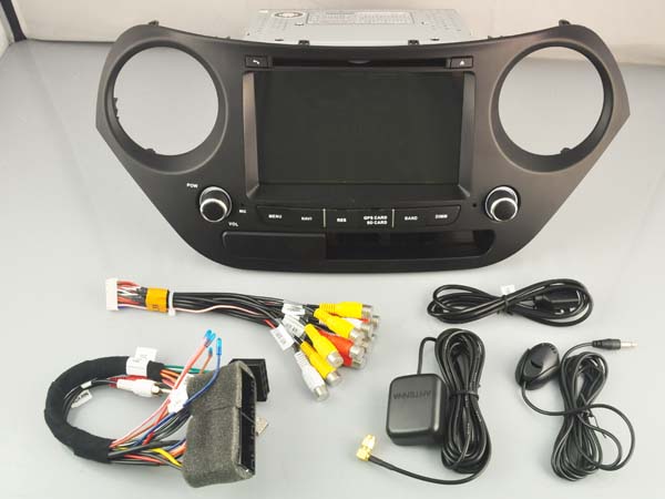 Hyundai I10 vanaf 2014 Navigatie dvd carkit usb android 12 apple carplay android auto