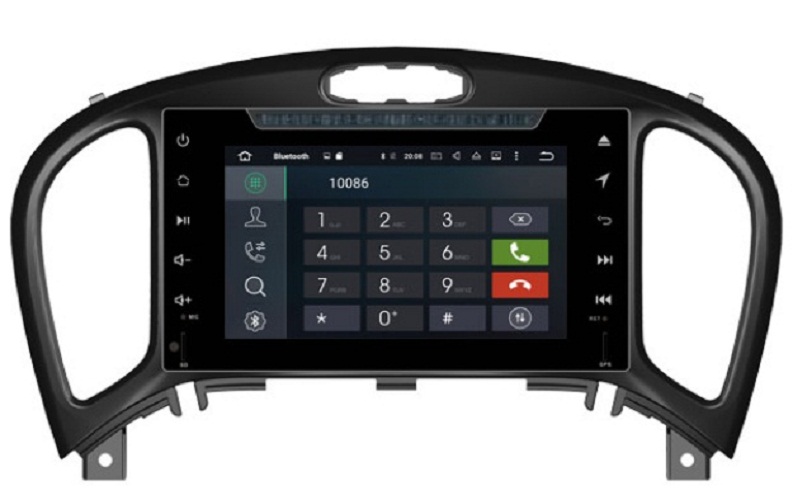 Nissan Juke 2012-2017 passend navigatie autoradio systeem op basis van Android