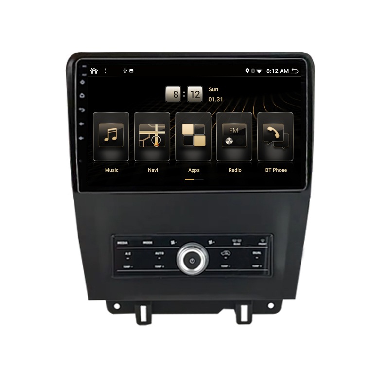 Navigatie Ford Mustang 2010-2014 carkit full touch usb android auto apple carplay android 10