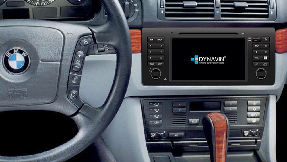 BMW  E39 - 5 SERIE Navigatie dvd Parrot carplay android auto TMC DAB+