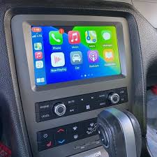 Navigatie Ford mustang touch Screen parrot carkit overname boordcomputer TMC Carplay android auto
