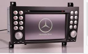 Radio navigatie Mercedes SLK 2004-2011 android 12 dvd carkit 64GB android auto apple carplay