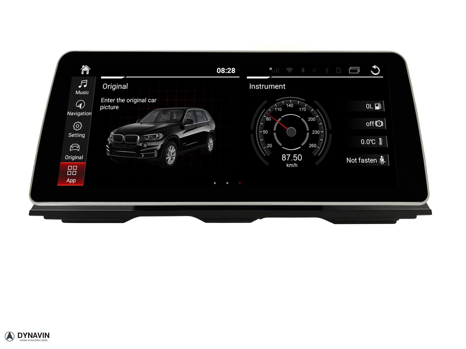 BMW 5 serie F10/F11 van 2013 – 2016 met origineel NBT systeem carkit usb android 10