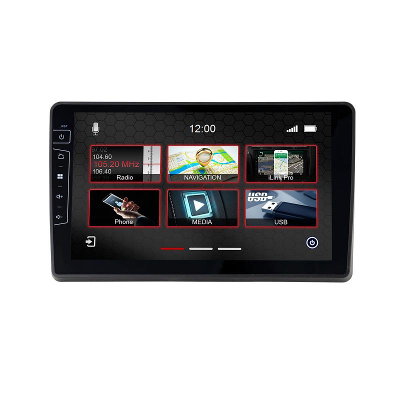 Navigatie Audi A4 (B7) 2007-2009 touchscreen parrot carkit overname boordcomputer TMC Carplay android auto