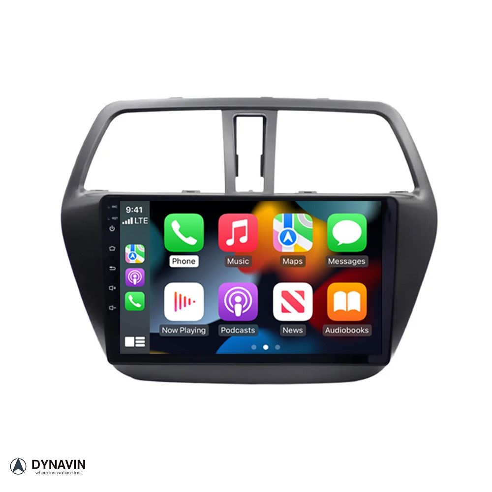 Suzuki s-cross 2013-2017 navigatie carkit full touch 10.1 inch android 12 usb carplay android auto