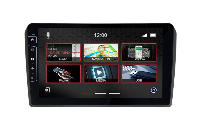 Navigatie Audi A3 Sportback 2004 - 2012 touchscreen parrot carkit overname boordcomputer TMC Carplay android auto
