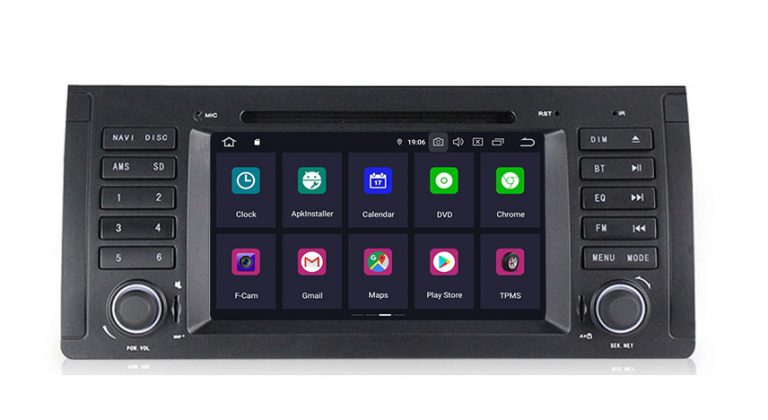 BMW X5 E53  radio navigatie carkit android 12 carkit usb apple carplay android auto 64GB