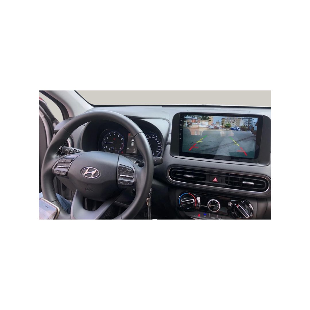 Navigatie Hyundai Kona  android 13 carkit android auto draadloos apple carplay usb