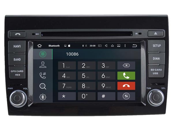 Navigatie fiat bravo 2007-2015 dvd carkit android 12 dvd usb apple carplay android auto
