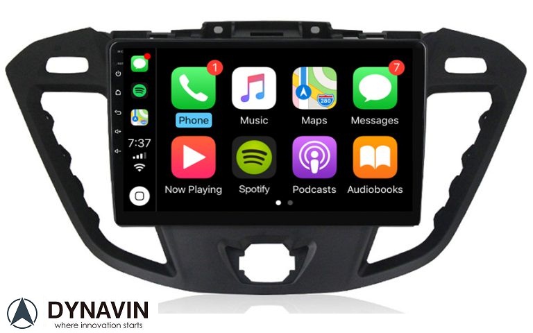 Ford transit custom 2013-2018 Navigatie carkit usb draadloos carplay android 12