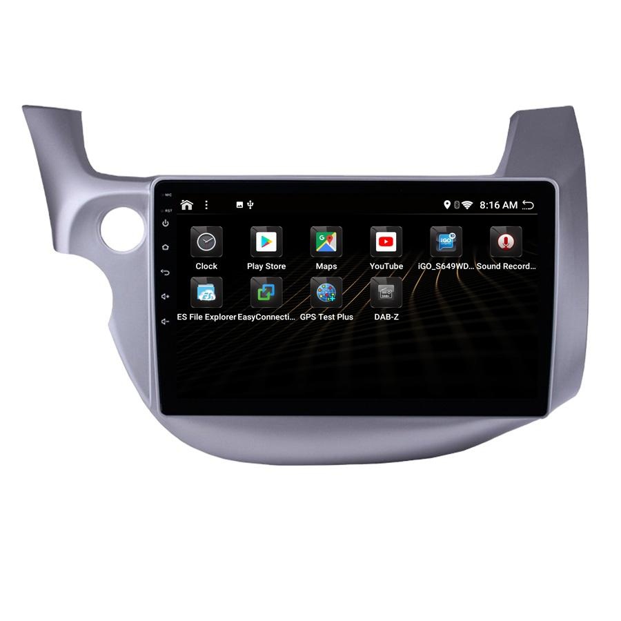 Navigatie honda fit 2008-2014  10,25 inch Android 13 carkit draadloos carplay 64GB