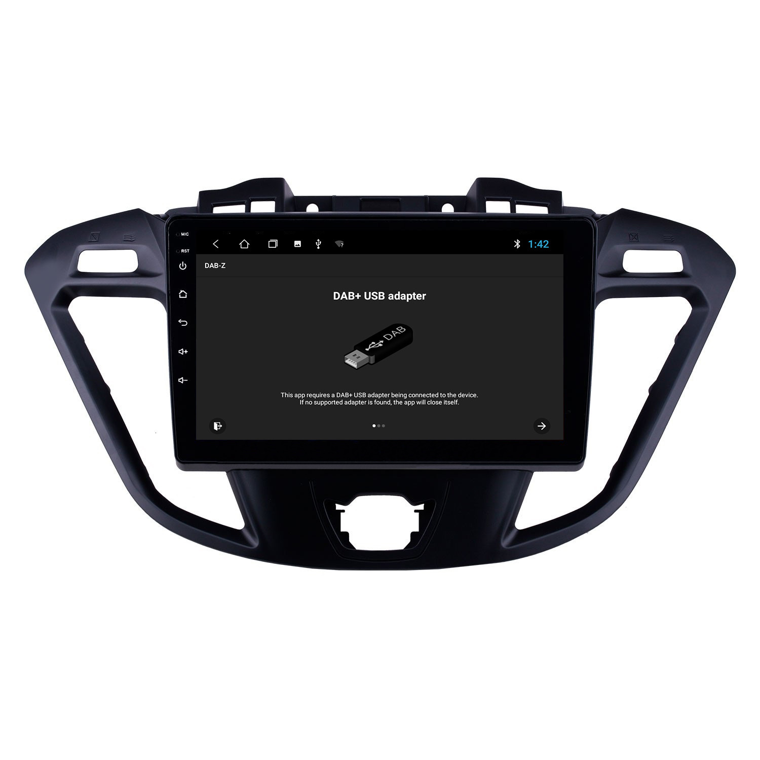 Ford transit custom 2013-2018 Navigatie carkit usb android 11
