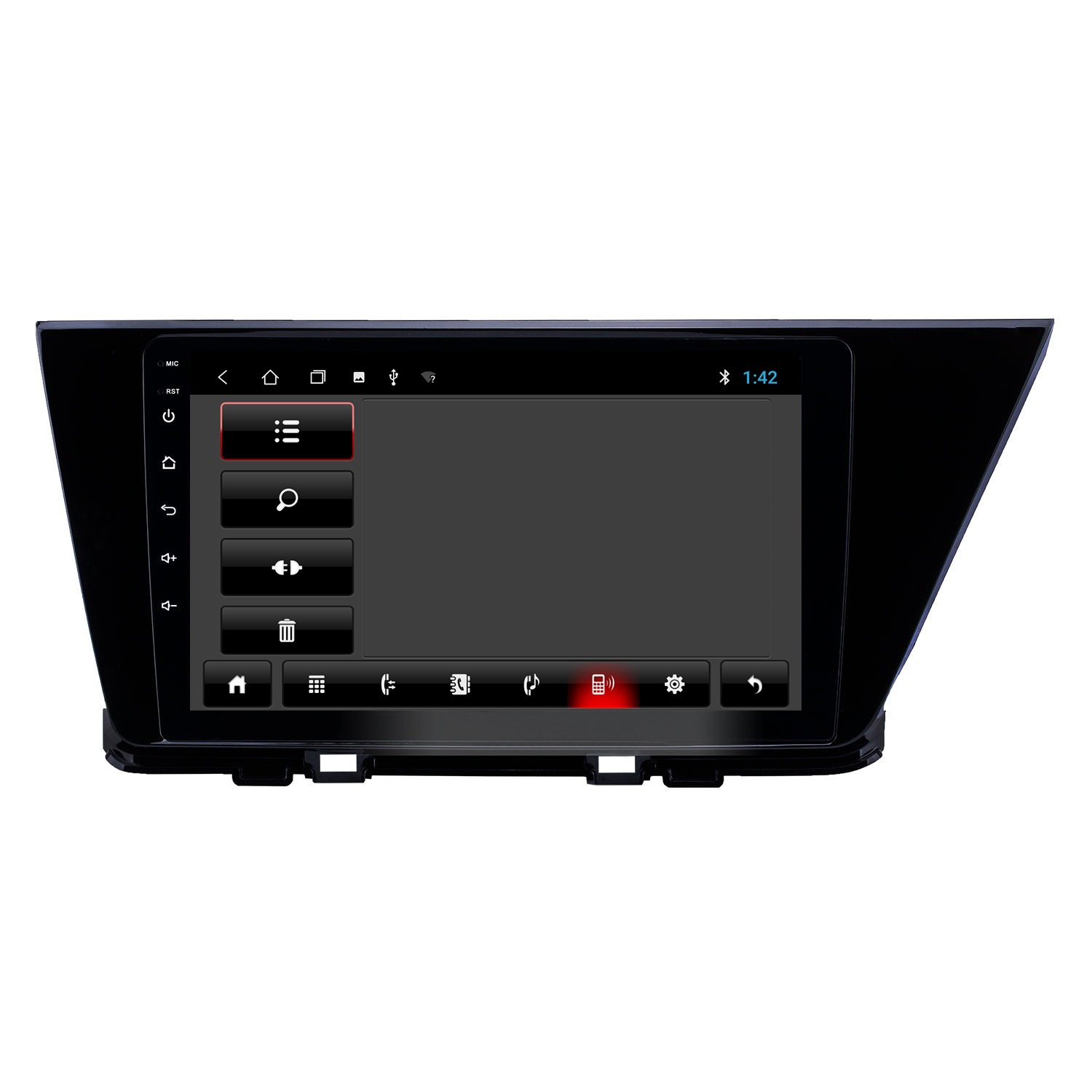 Navigatie kia niro 2016-2019 carkit 10 inch scherm android 12 usb carplay android auto 