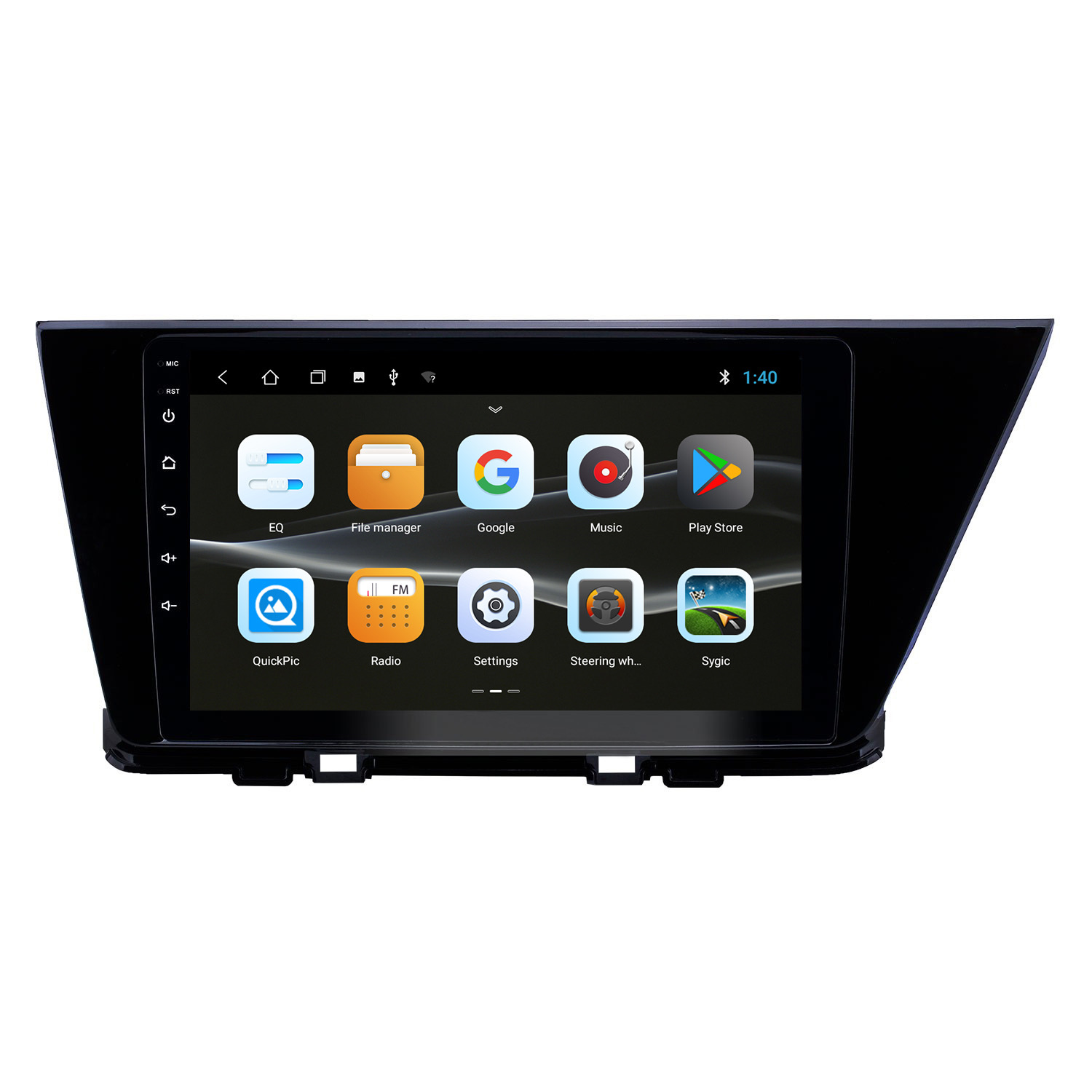Navigatie kia niro 2016-2019 carkit 10 inch scherm android 12 usb carplay android auto 