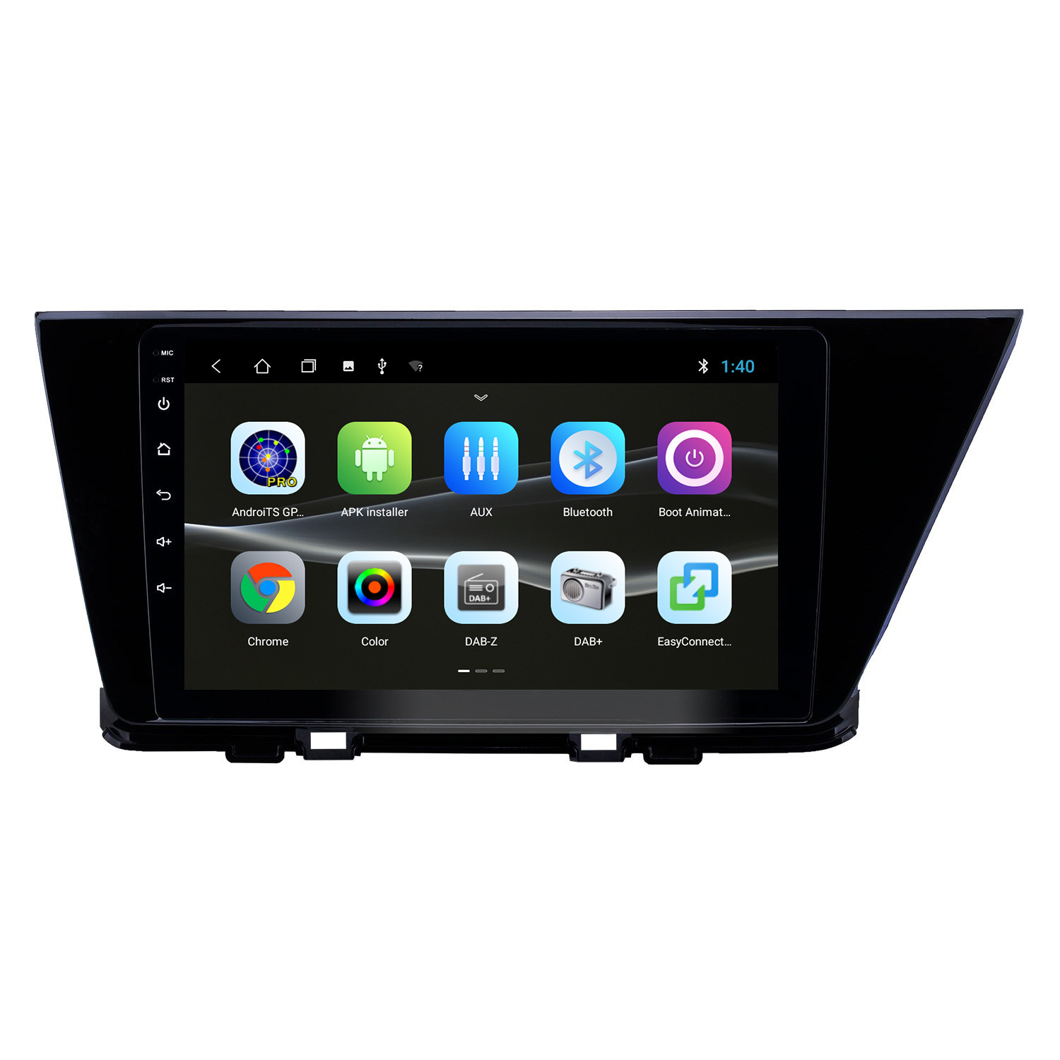Navigatie kia niro 2016-2019 carkit 10 inch scherm android 12 usb carplay android auto 
