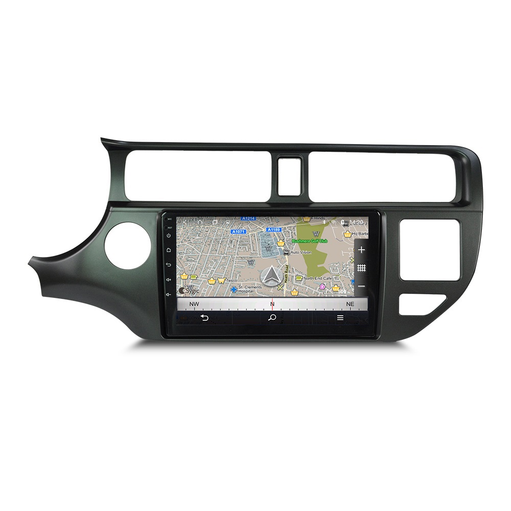 Navigatie kia rio 2011-2015 carkit 9 inch scherm android 11 usb apple carplay android auto 