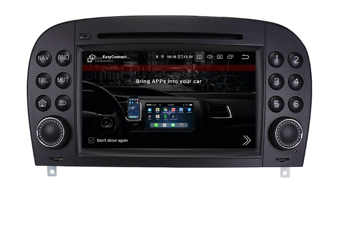 Gevoel Ochtend zacht Mercedes Benz SL R230 navigatie carkit NTG1 NTG2.5 radio navigatie bluetooth  android 10 dab+