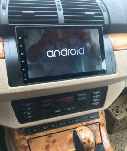 BMW X5 E53 navigatie 2000-2007 carkit android 12 android auto draadloos apple carplay
