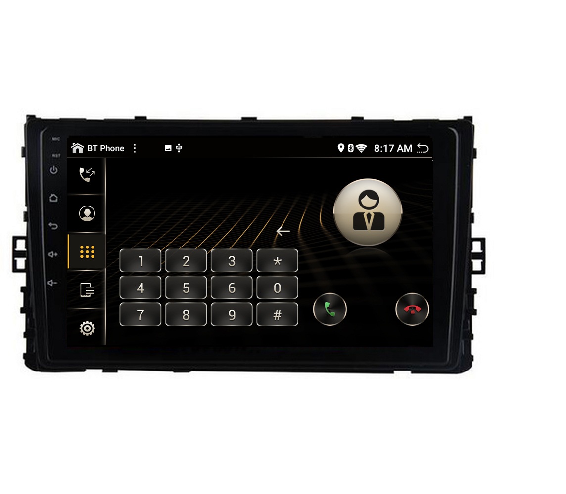 Navigatie voor VW Transporter T6 facelift android carkit usb carplay android auto