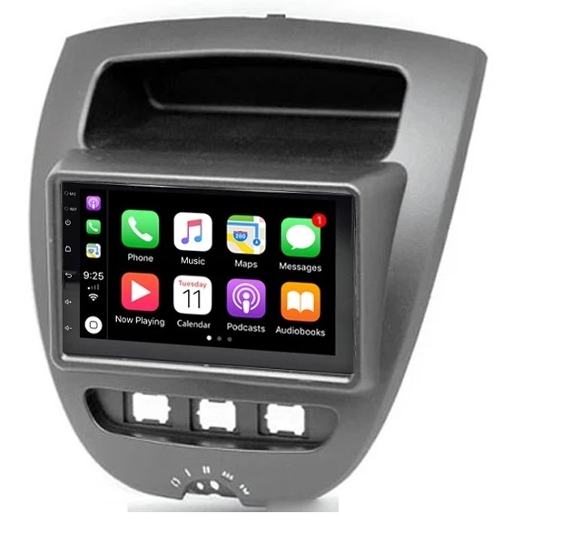 Navigatie Toyota Aygo dvd carkit usb android apple carplay android auto