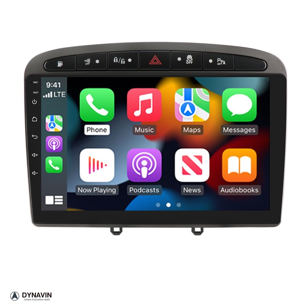 Peugeot 308 navigatie carkit full touch usb android auto carplay android 10