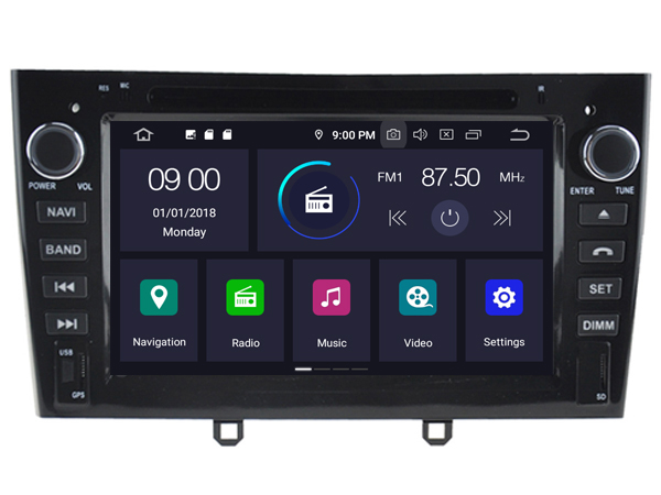 Navigatie Peugeot RCZ dvd carkit usb android 10 DAB+ 64GB