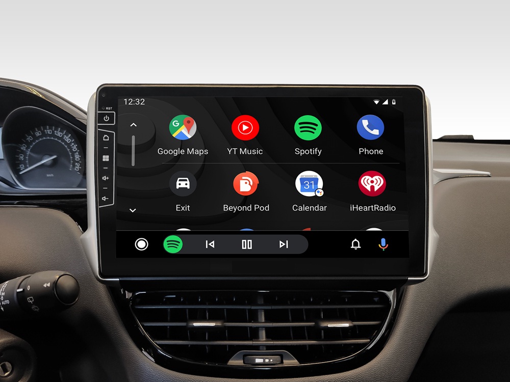 Peugeot 208/2008 navigatie carkit full touch usb android auto carplay android 13