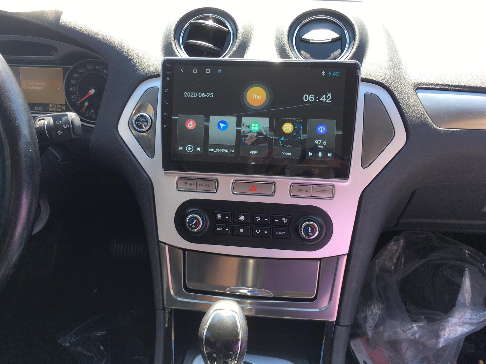 Ford mondeo titanium 2007-2010 navigatie carkit android 10 apple carplay android auto