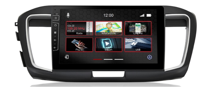 Navigatie honda accord 2013-2017  parrot carkit overname boordcomputer TMC DAB+ Carplay
