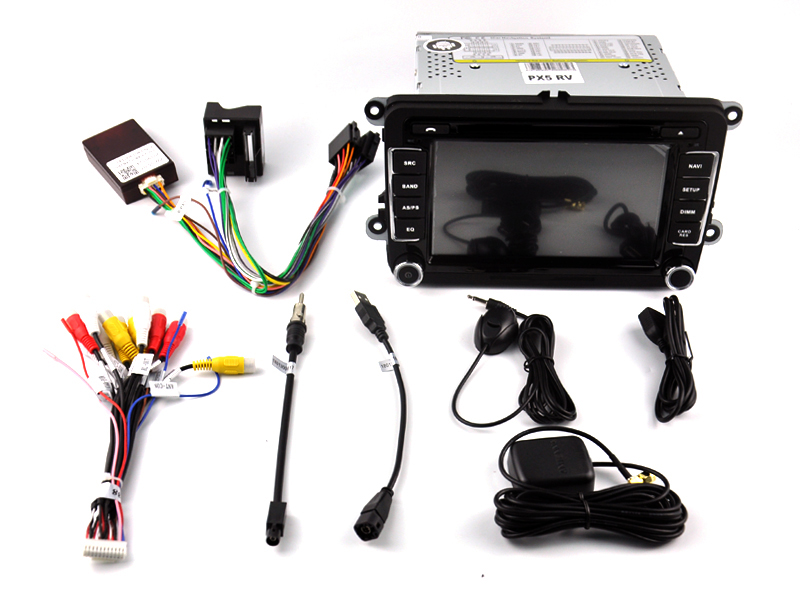 Geschikt voor vw rns 510 radio navigatie carkit usb android 10 carkit draadloos android auto