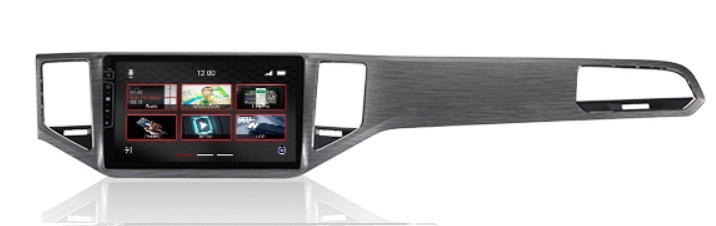 Navigatie vw sportsvan/ Golf 7 plus touch Screen parrot carkit overname boordcomputer touchscreen carplay android auto TMC