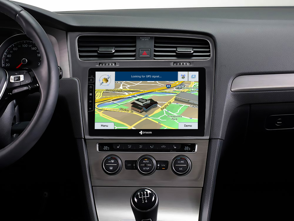 Navigatie VW Golf 7 10.1 Touch Screen parrot carkit overname boordcomputer apple car play android auto TMC