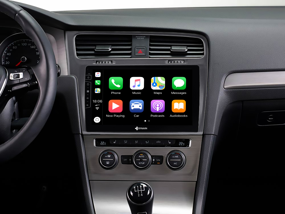 Geschikt voor VW Golf 7 navigatie 10.1 inch carkit usb Android 13 draadloos carplay en android auto