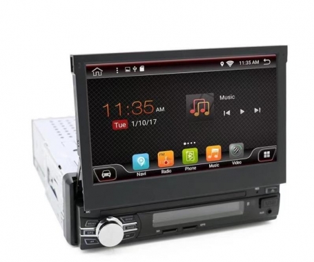 Woordvoerder Tanzania Geld rubber 1 din navigatie klapscherm dvd carkit android 12 draadloos apple carplay  android auto